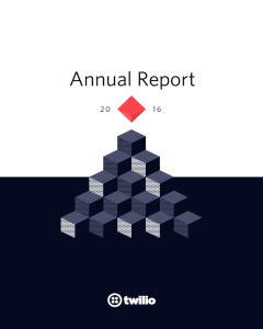 2016 Annual Report cover image